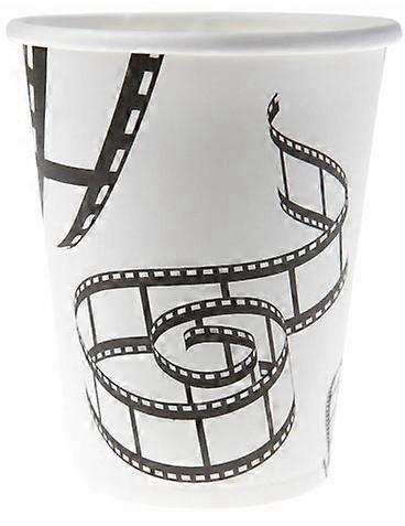 10 cinema cardboard cups 9 x 7.5 cm