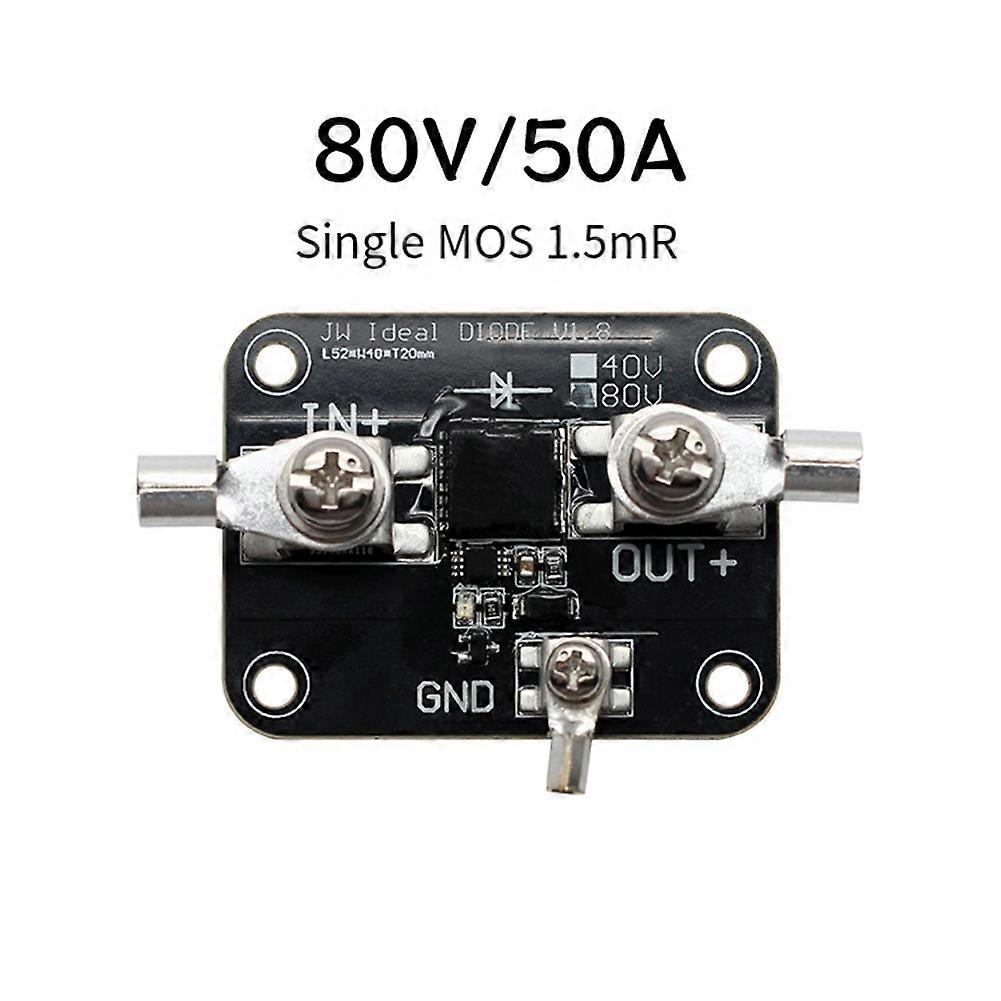 80V 50A Ideal Diode Controller Module 1.5 Milliohms Internal Resistance Solar Backflow Prevention Module