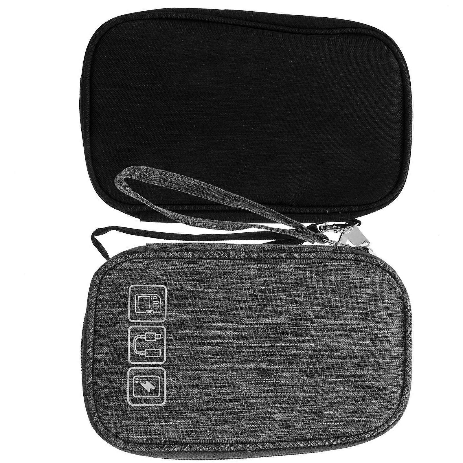 Data Cable Storage Bag for Storage 2Pcs Electronic Organizer Pouch