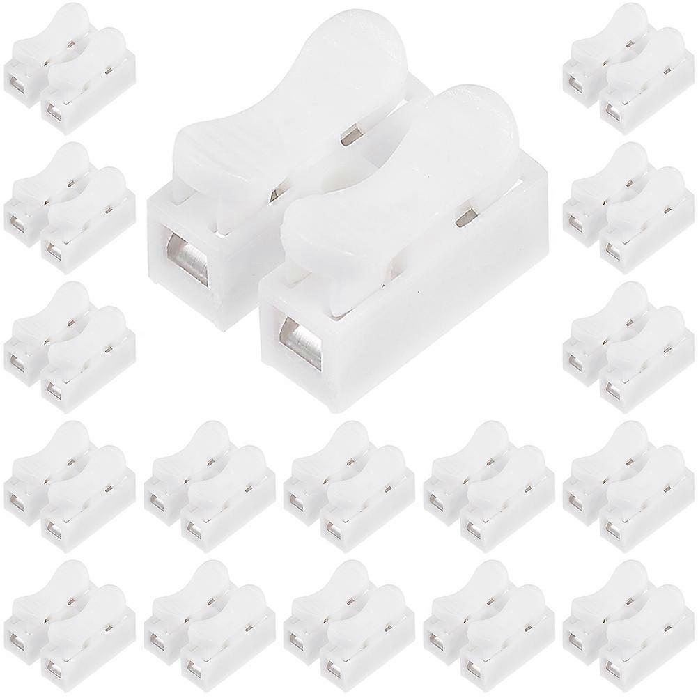 Wire Connectors Spring Terminal Blocks for Lighting Applications 100Pcs