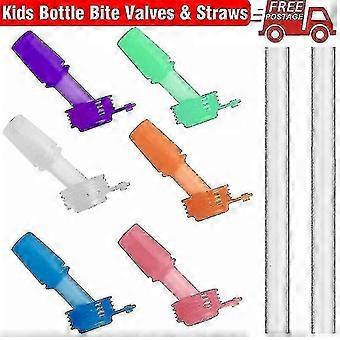 Kids Bite Valves Fit All Camel Bak Eddy Kids Water Bottle & Strawscolorpurple