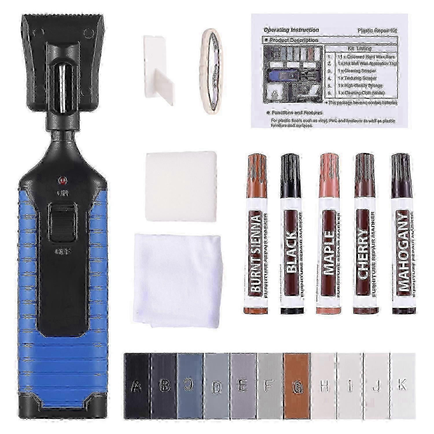 PVC Floor Scratch Repair Heat Kit