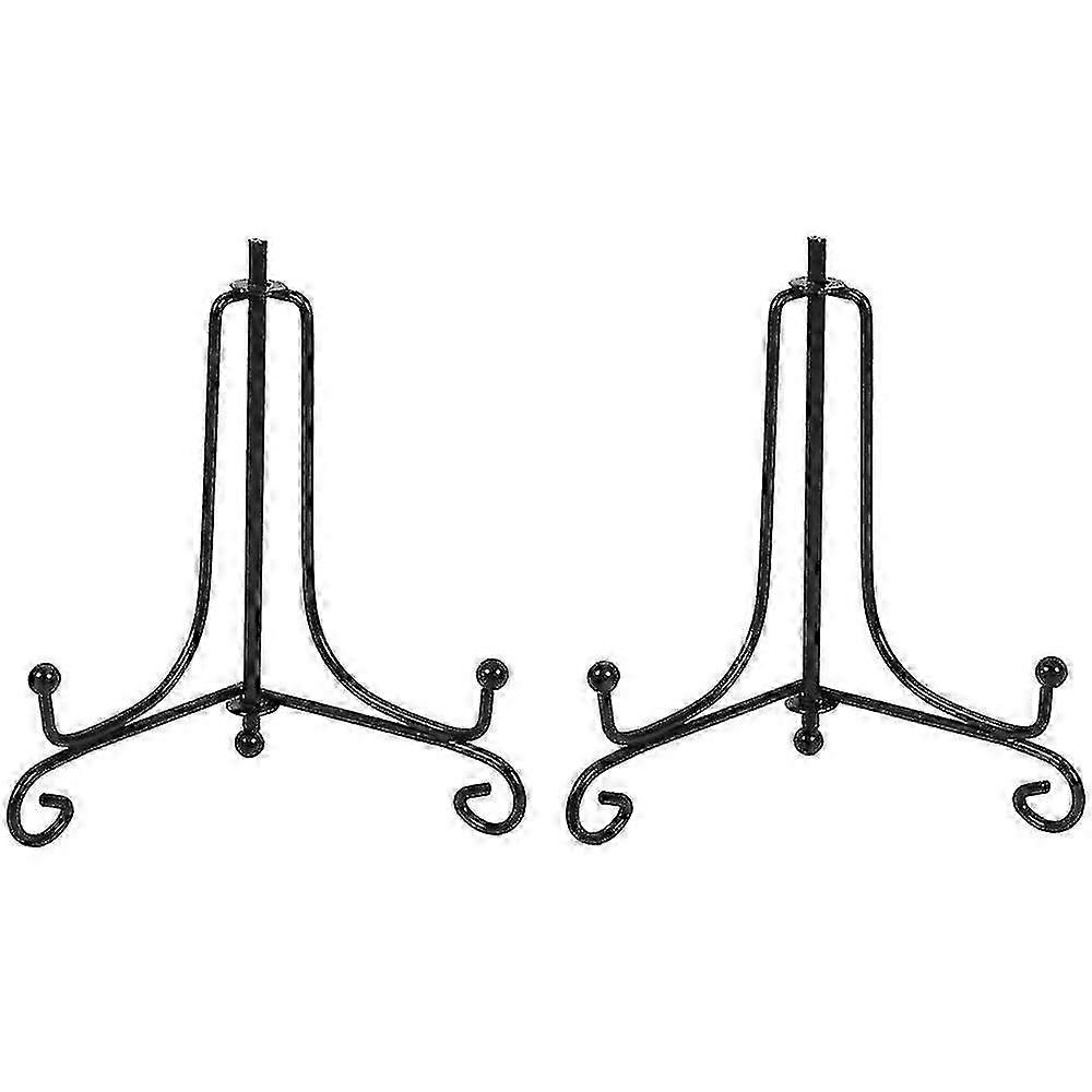 5pcs Black Wrought Iron Display Stand