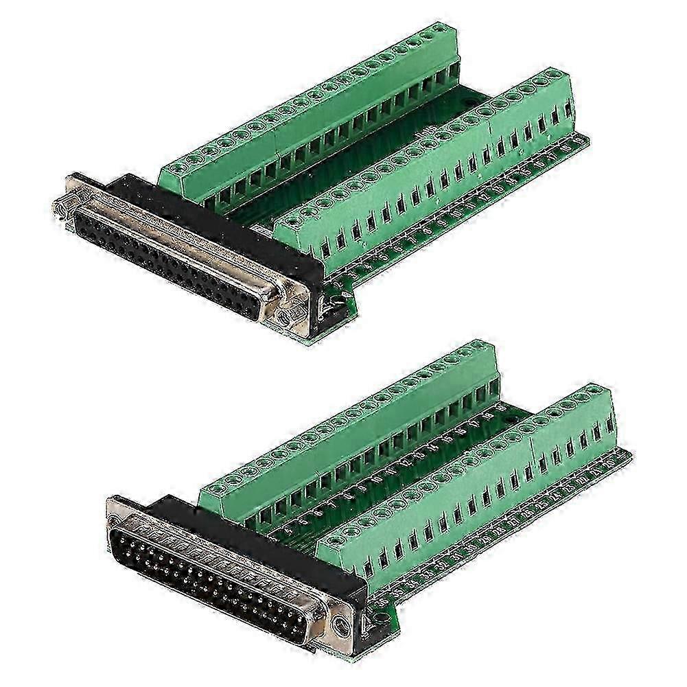 RS232 DB37 Breakout Connector Pair