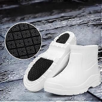 Anti-Slip Short Rain Boots Unisex Style Suitable for Home And Gardening Scenes Lightweight EVA Material Wear-Resistant One-Piece Molding Comfortable L