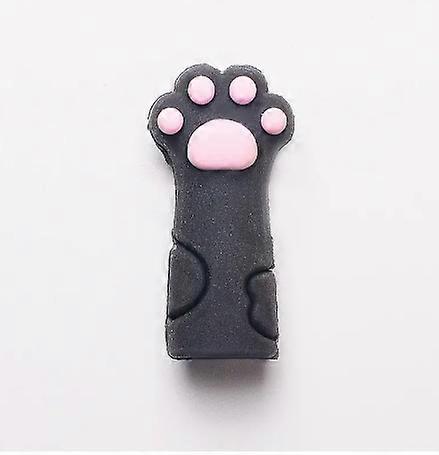 Soft Silicone Cuticle Scissors Deck Protectors Cat Shape Compact Easy to Store