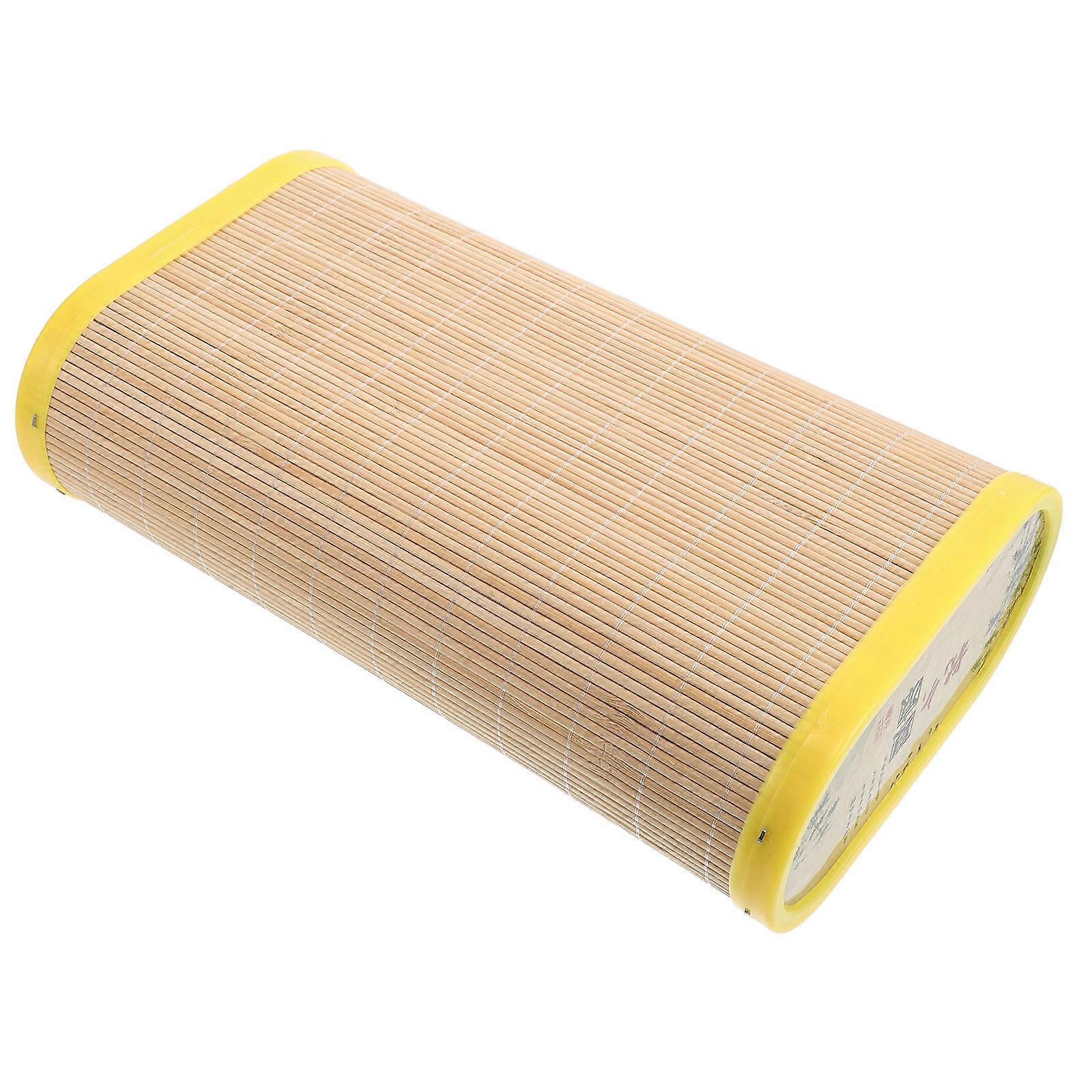 Ergonomic Bamboo Summer Pillow for Head Support Beige