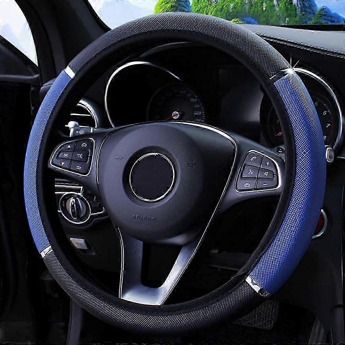 Textured Elastic Steering Wheel Cover