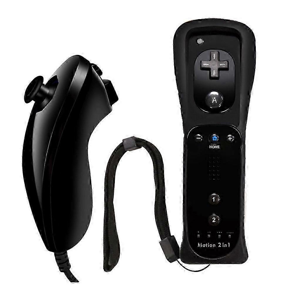 Bluetooth Gamepad for / U Console Wireless Remote Controller with Motion Plus, Nunchuck, and Wrist-SNNGV
