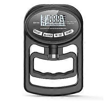 Hand Dynamometer, Grip Strength Trainer, 120 kg Grip Strengthener, Black.