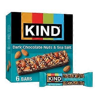 KIND Dark Chocolate Nut & Sea Salt Nutrition Energy Bars, 6 ea