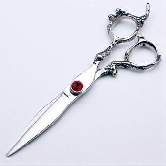 Professional Hair Cutting Scissors Set 6.0 Inch 440C Stainless Steel Barber Shears with Ergonomic Grip and Sharp Blades