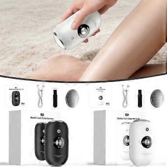 Portable Electric Foot Callus Remover, Cordless Rechargeable Foot Grinder with 3 Speed Modes, Smart PressureSensing IPX6 Waterproof Pedicure Device FO