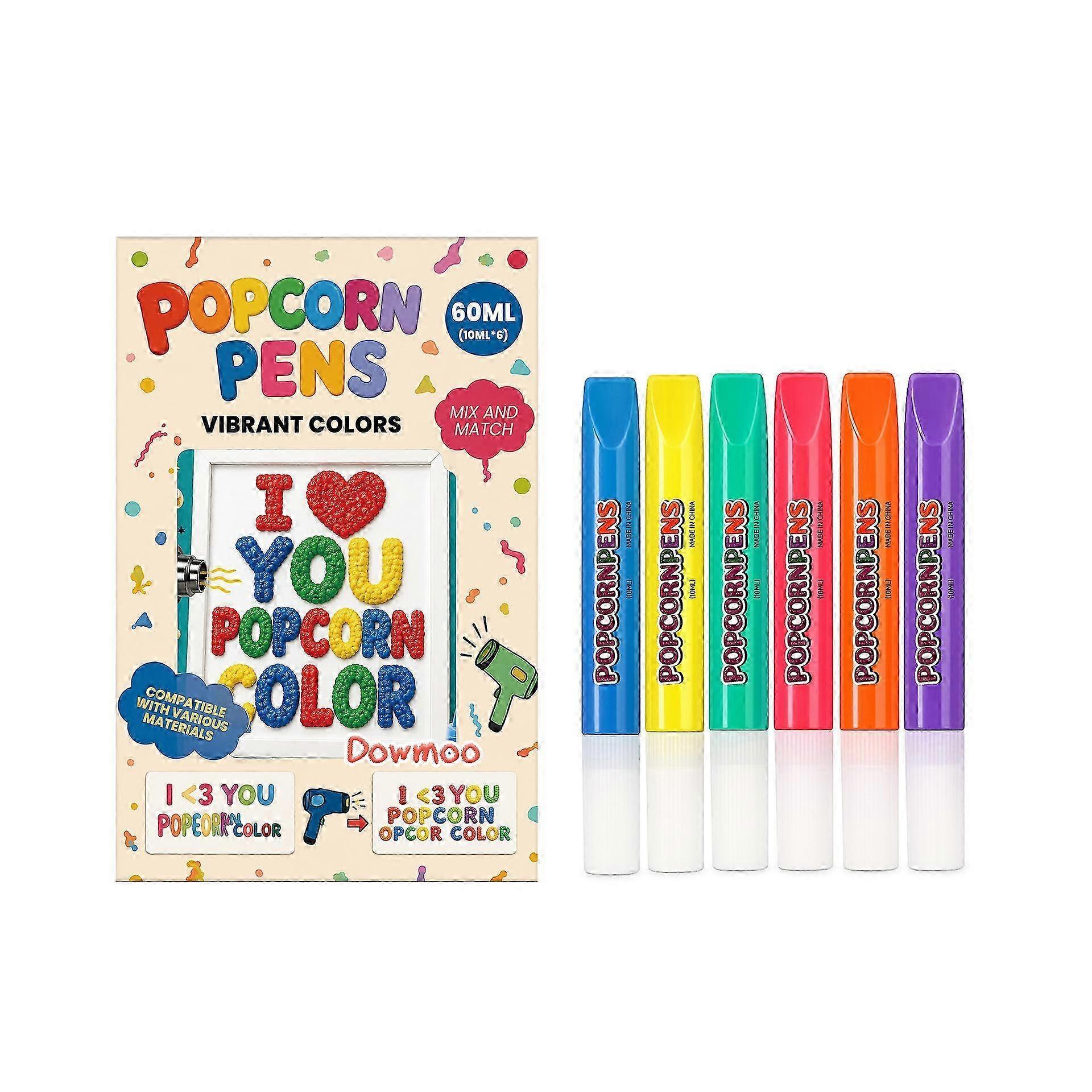 Puffy 3D Bubble Drawing Pens