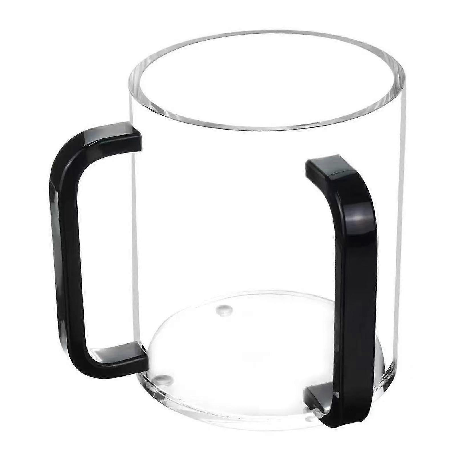 Sturdy Dual-Handle Acrylic Netilat Cup