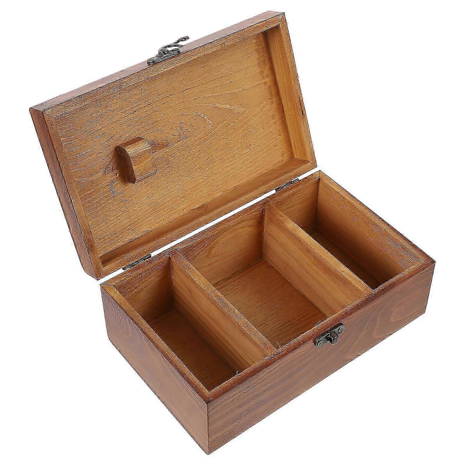 Durable Wooden Sewing Kit Practical