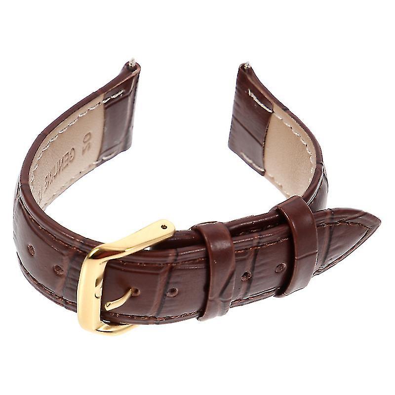 21.3X2cm Unisex Watch Bands Fashionable Cowhide Watch Strap Simple Style Cowhide Watchband Adjustabl