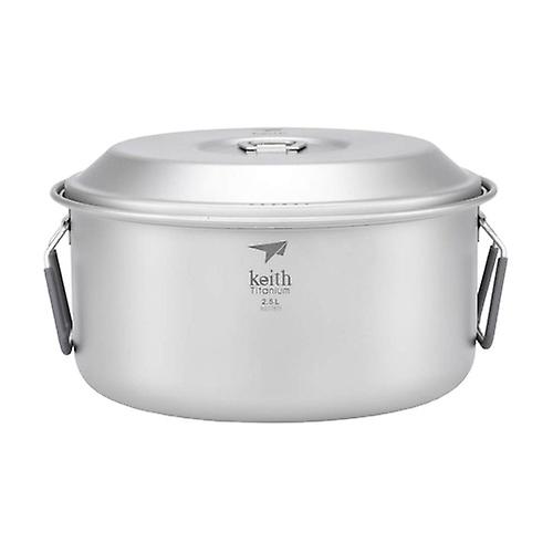 Titanium pot 2.5 l 1 unit