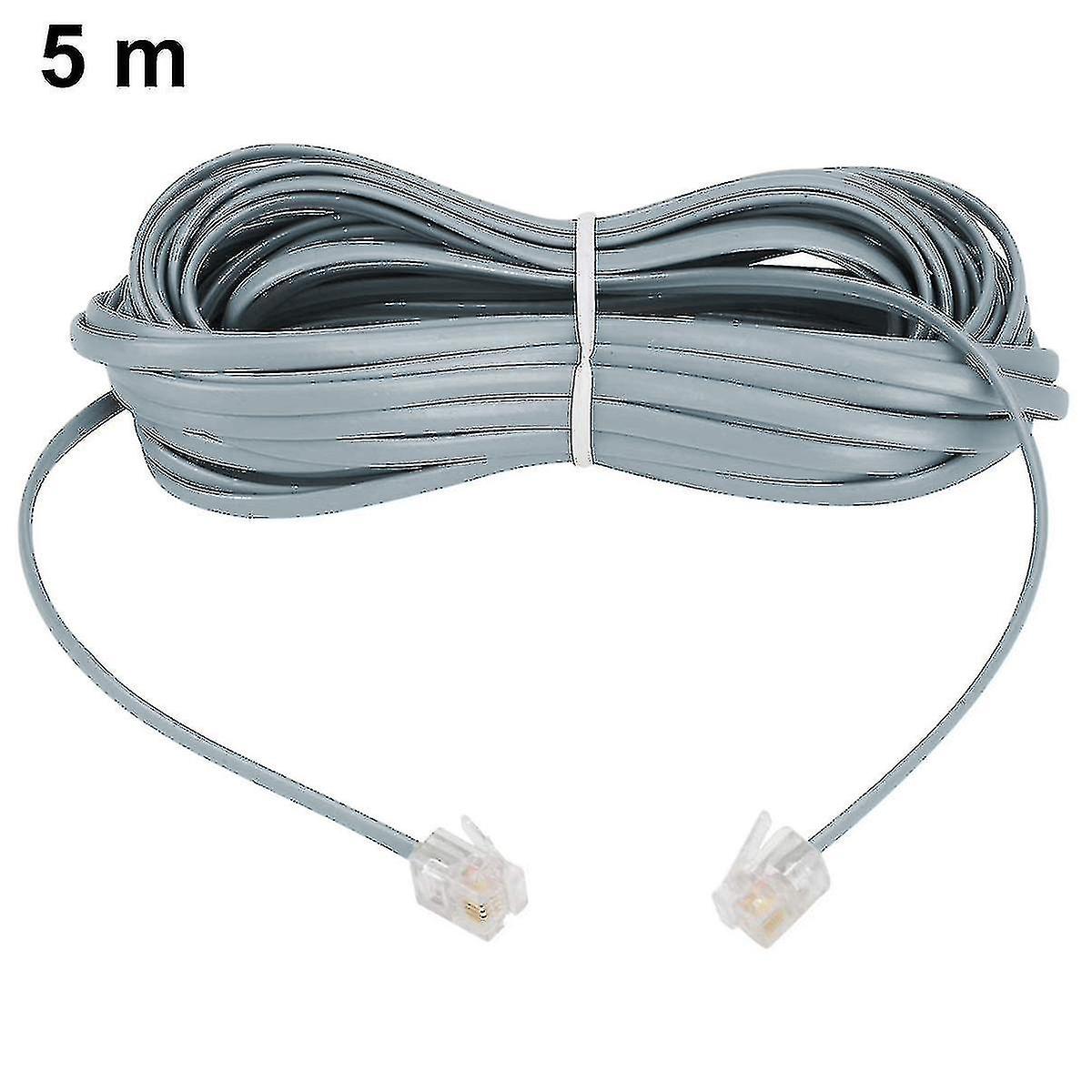 Teleph Cable To Modular Teleph Extens Cable Cord,teleph Cable With Rj11 Plug Line Couplers