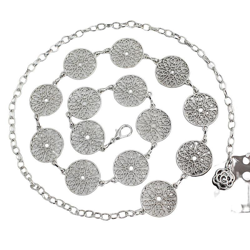 Damklänning Midjekedja Metall Bladkrokkedja