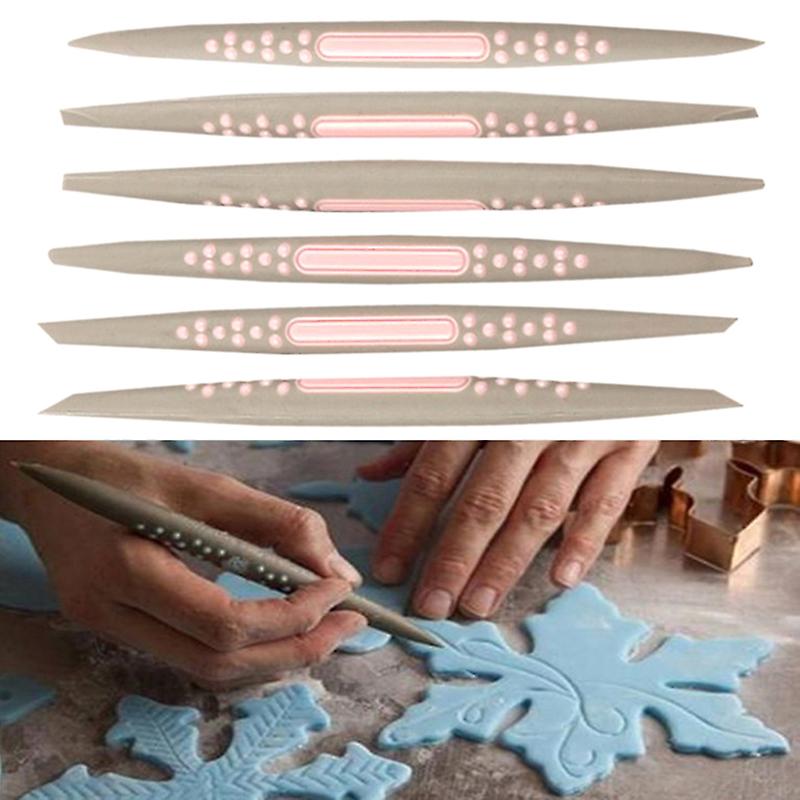 6pcs Modeling Tools Clay Sculpture Mold Pen Handmade Art Making Pottery Pen