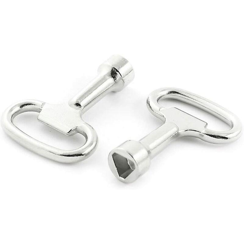 Set Of 2 Metal Triangular Keys For 8 Mm Triangular Lock