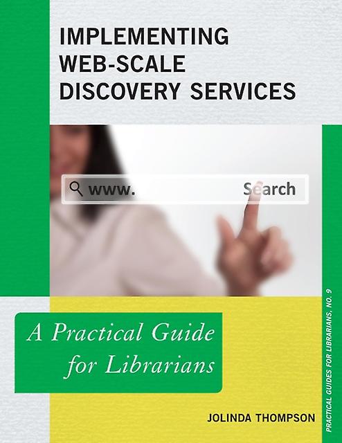 Implementering av Webscale Discovery Services av JoLinda Thompson Paperback Book