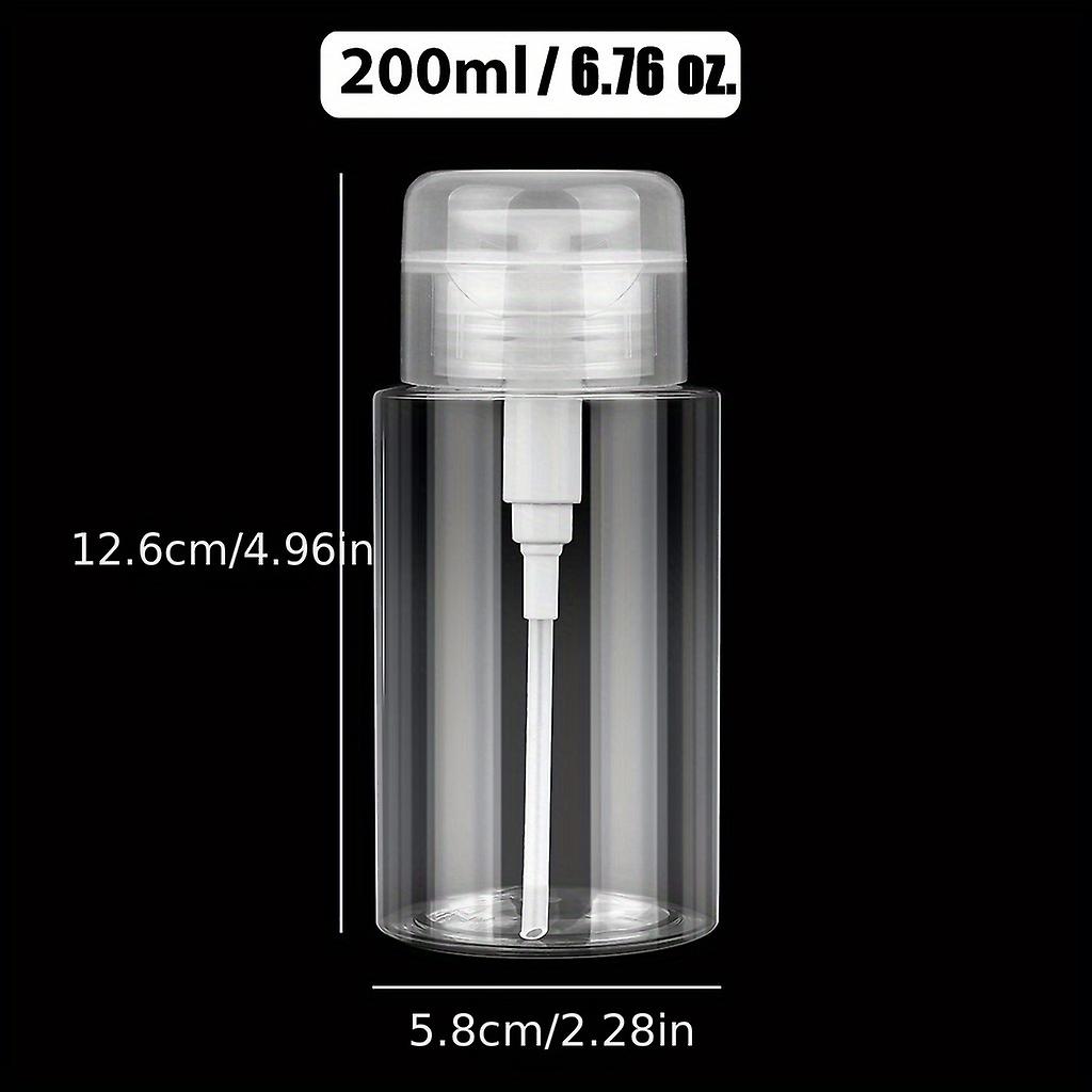 120ml/150ml/200ml Refillable Nail Art Remover Cleaner Bottle - Perfect Diy Manicure Tool For Makeup Moisture