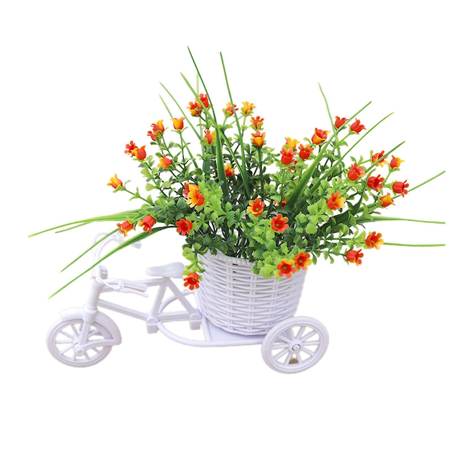 1 Set Simulation Flower Float Realistic Beautiful Fresh Keeping Fake Bell Orchid Bike Wedding Decor