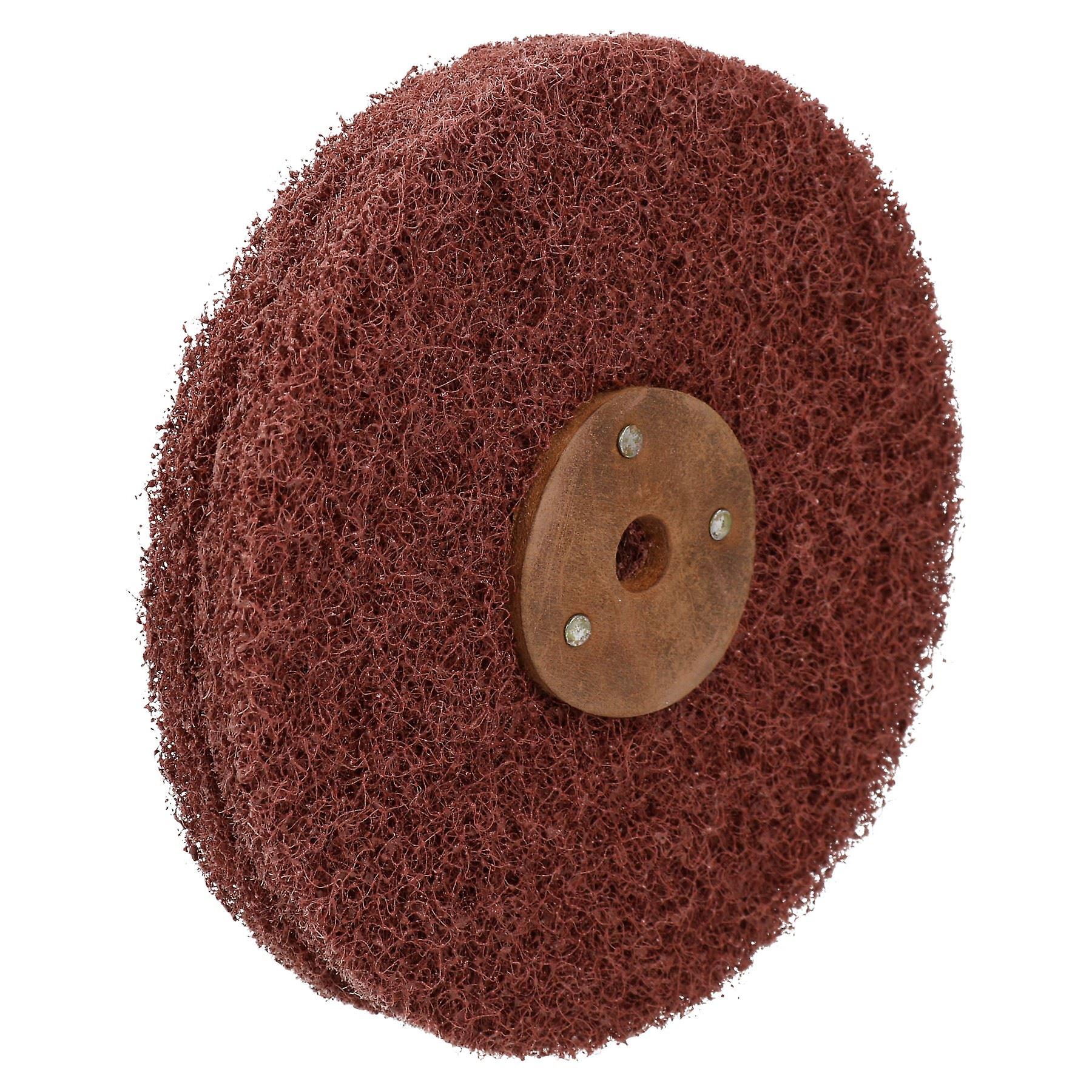 Coarse Abrasive Scotch Mop Rust Paint Removal Remover Polishing 6" x 2 Row