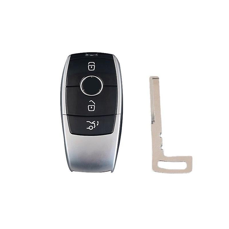 Replacement Smart Car Key Case 3button For Mercedes Benz E Class E43 E300 E400 W213 2018 S Class Black And White