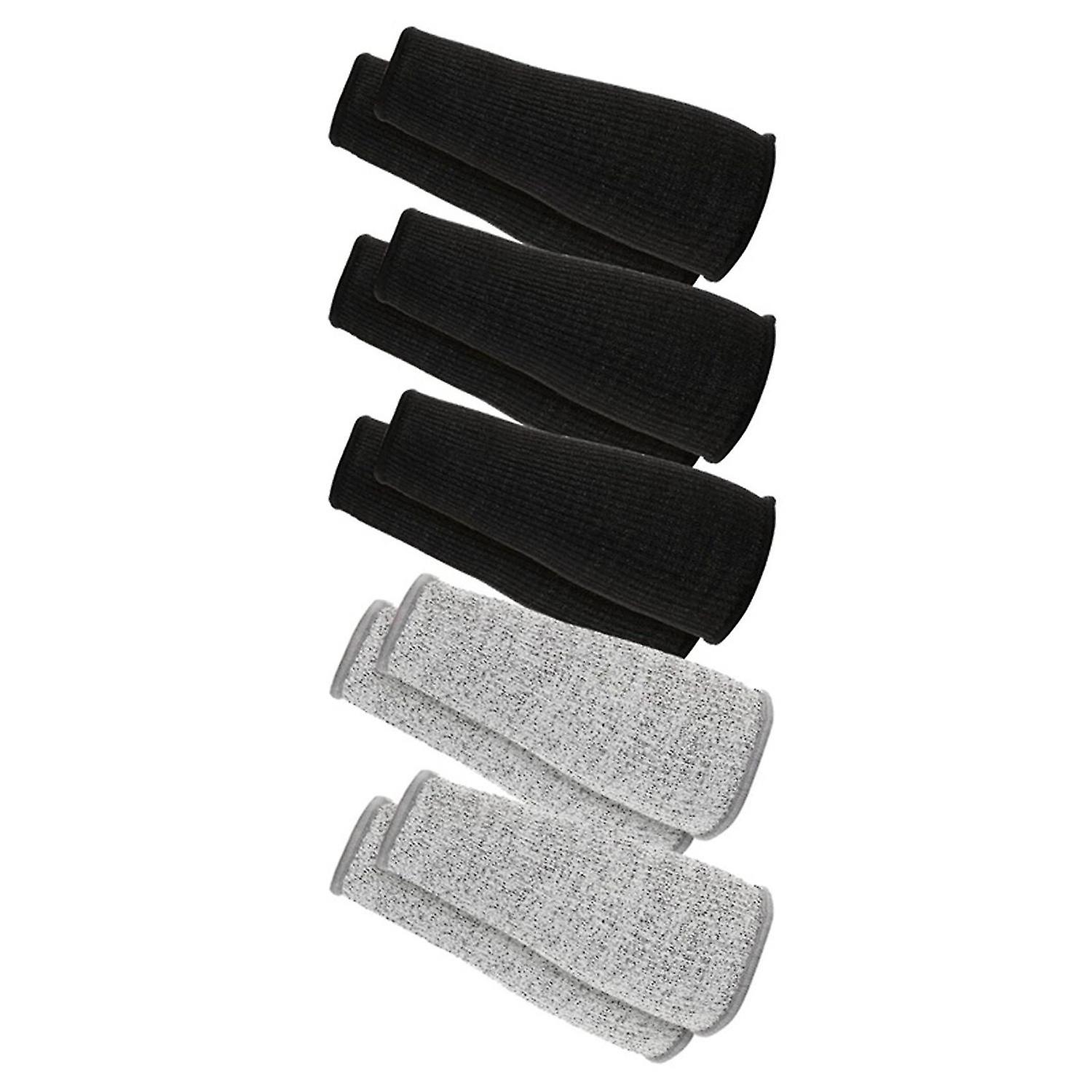 5 Pairs Cut Burn Resistant Sleeves Arm Protector Sleeve Forearm Arm Protector Thin Leather Scratch