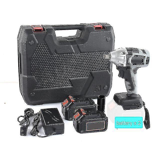 Brushless Cordless Electric Impact Wrench Rechargeable Low Noise 340 N.m Torque Wrench Power Tools With 18v Lithium-ion Battery