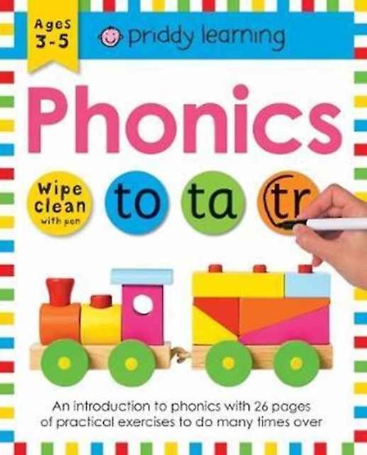 Phonics by Roger Priddy Spiral bound Book