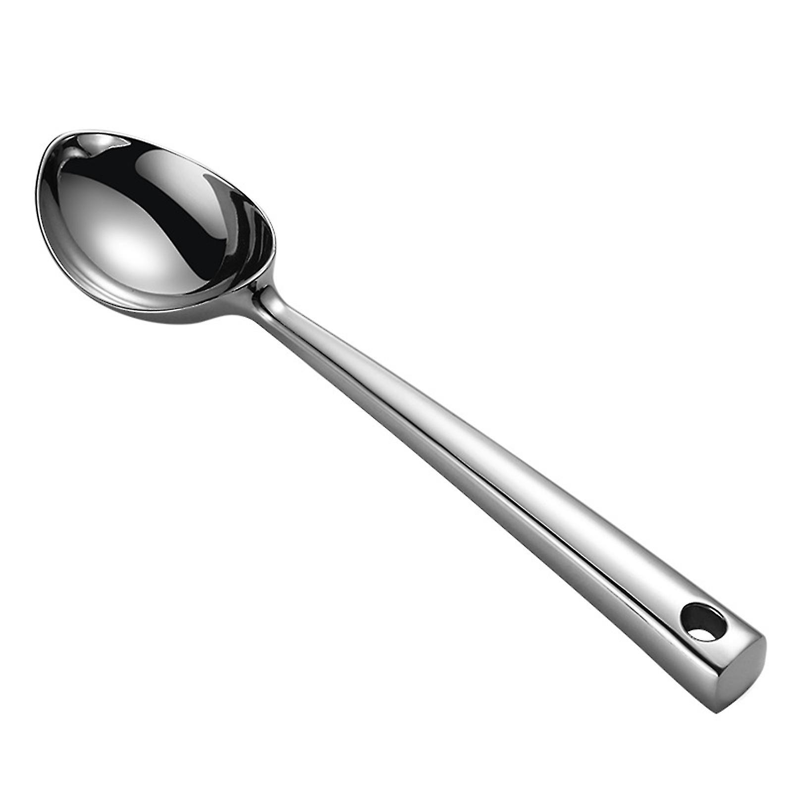Ice Cream Scoop Anti-slid Handle Large Capacity Stainless Steel Non-stick Easy To Use Ice Cream Spoon For Home Q