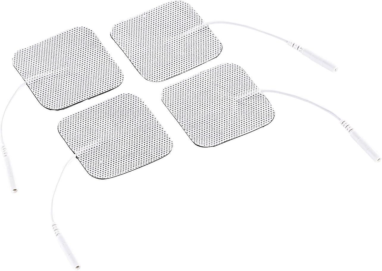 Electrodes: set of 3 electrode pads for stimulation current devices, 5x5 cm, each set of 4 (TENS pads)