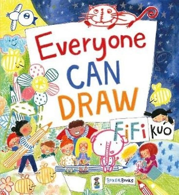 Everyone Can Draw by Fifi Kuo Paperback Book