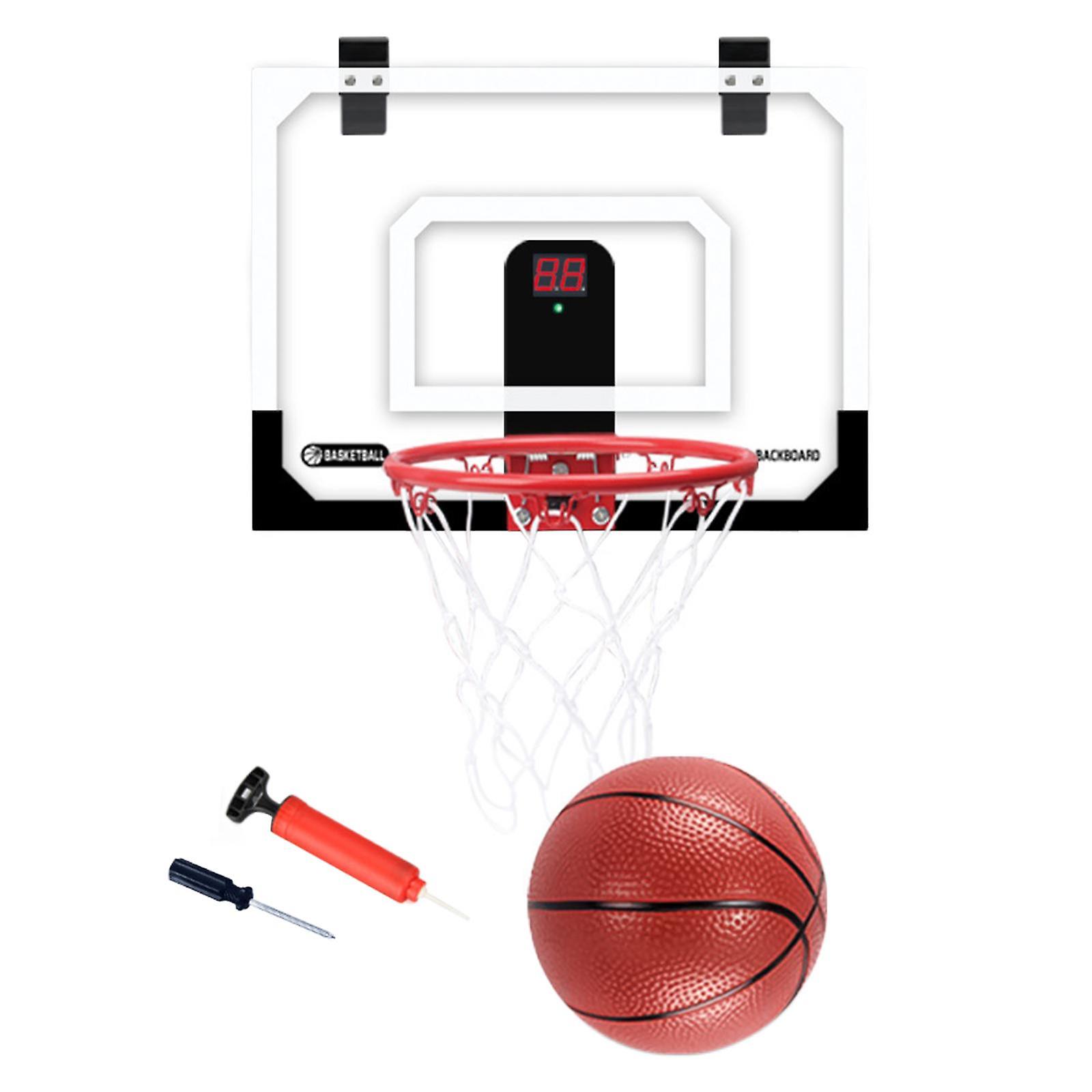 Kids Basketball Stand Set Exercise Brain Countable Basketball Stand for Door