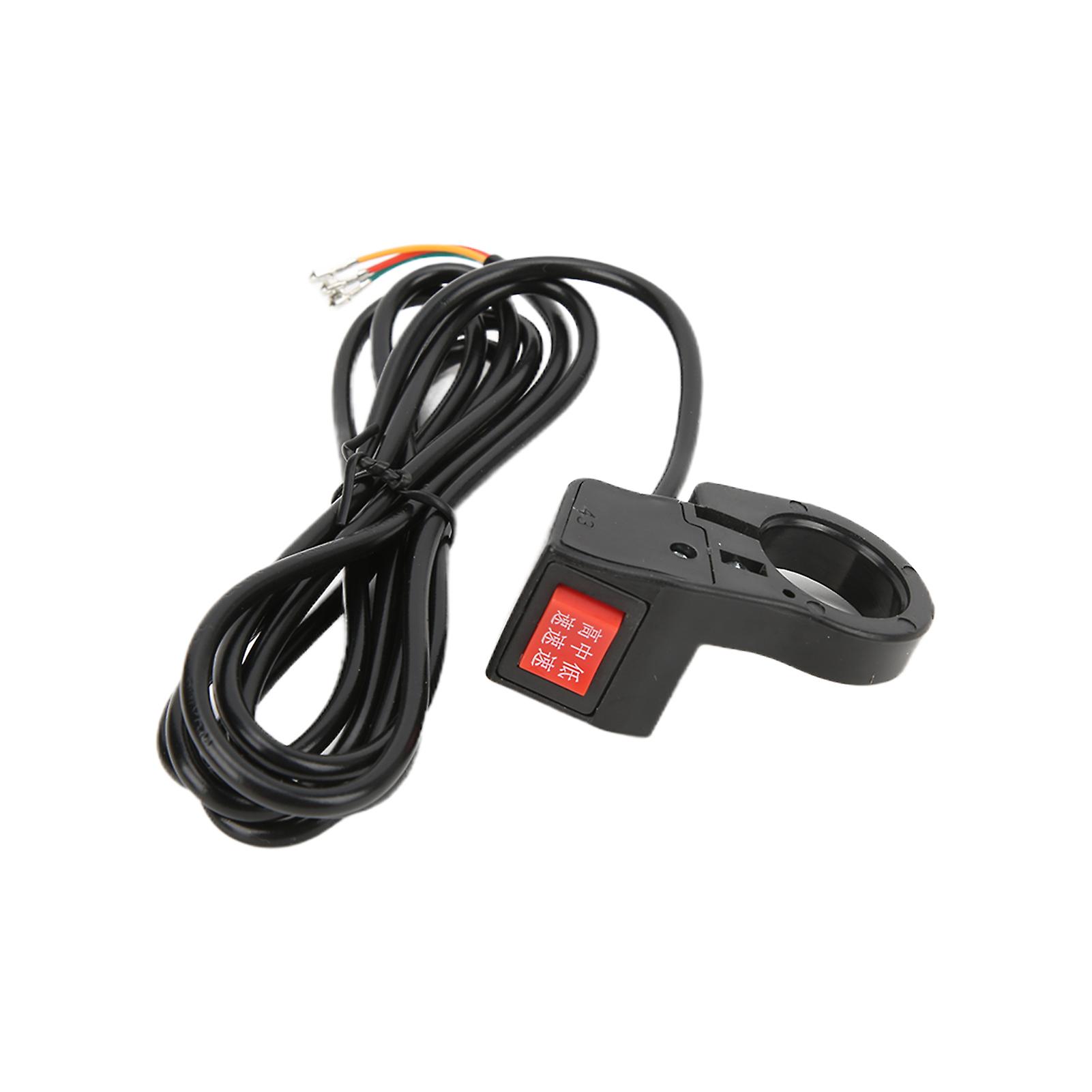 Handlebars Switch High Middle Low Gears 3 Speeds Change Portable Variable Speed Switch