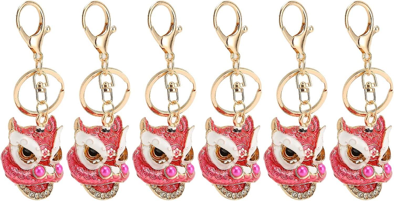 Dance Keychains Cute Rhinest Keychain Exquisite Rust Prevention Multipurpose for Wallet