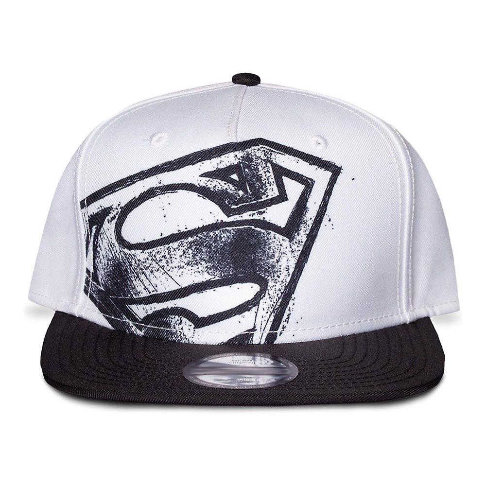 Dc comics superman graffiti logo snapback baseball cap