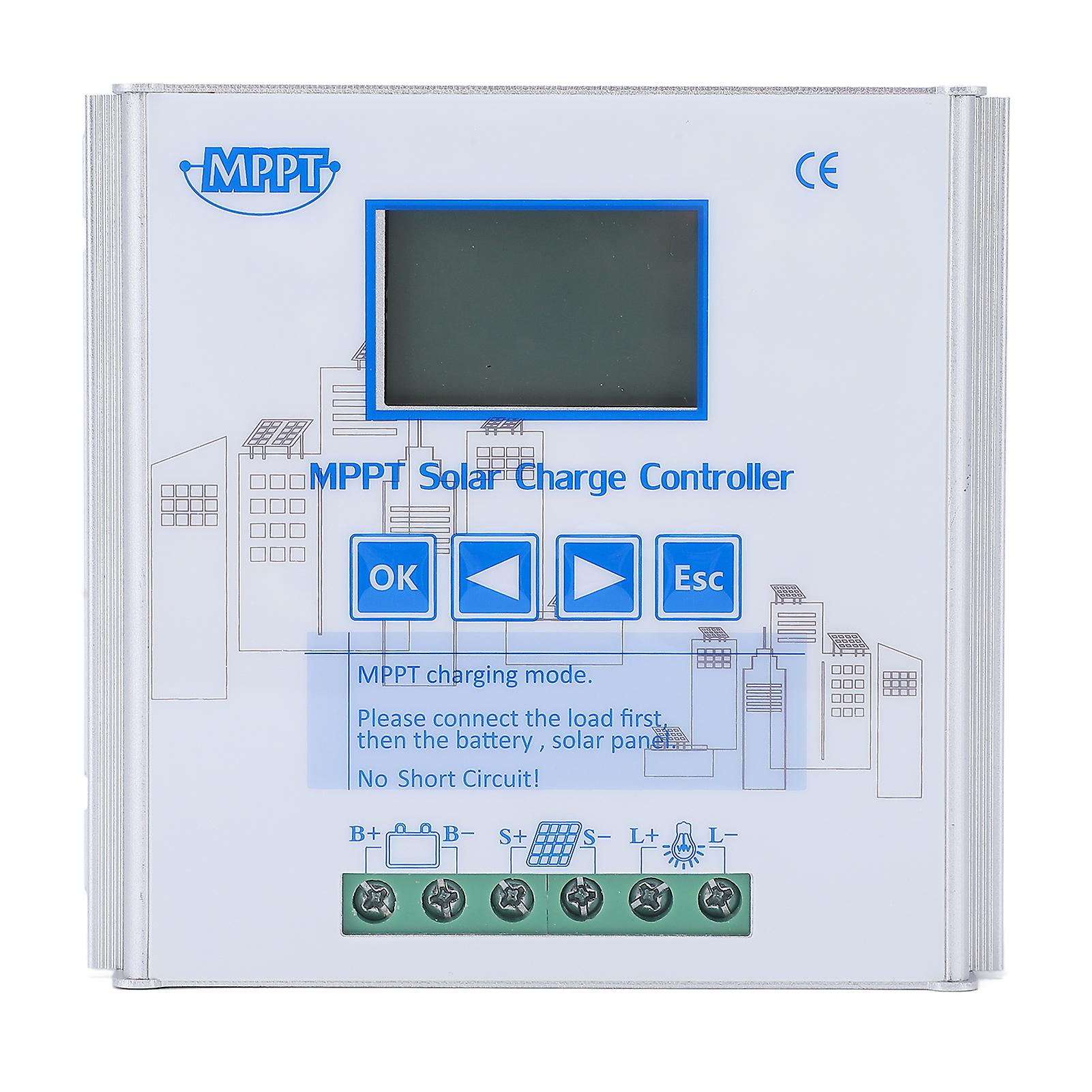 Automatic Solar Panel Charge Controller PV MPPT Charging Controller Universal 12V 24V 20A
