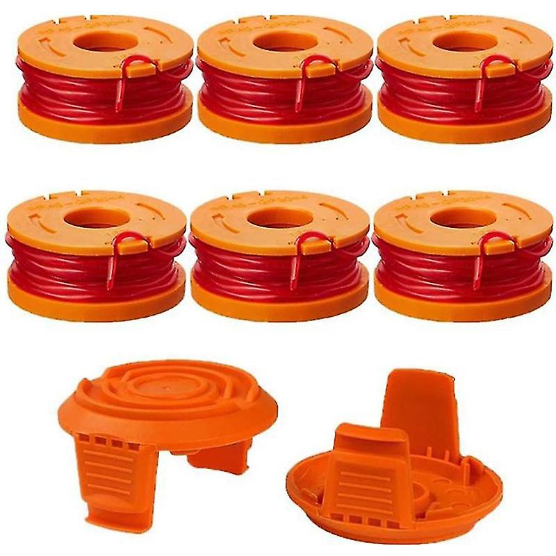 Worx Trimmer Linka(6) Wa0004 Kryt cívky Wa6531(2) Vyžínač 8 ks