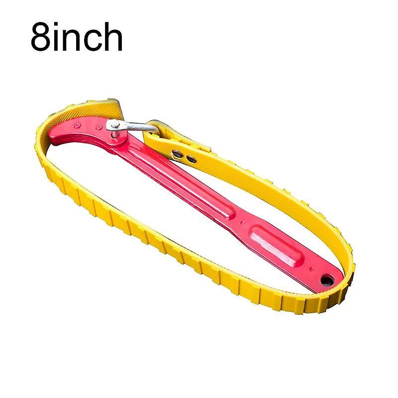 Belt Wrench Oil Filter Puller Strap SpannerChain Jar Lids Cartridge Disassembly Tool Adjustable Strap Opener Plumbing Tool~23941