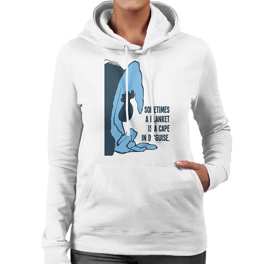 Cobertor de amendoim é um cabo disfarçado mulheres e apos;moletom encapuzado