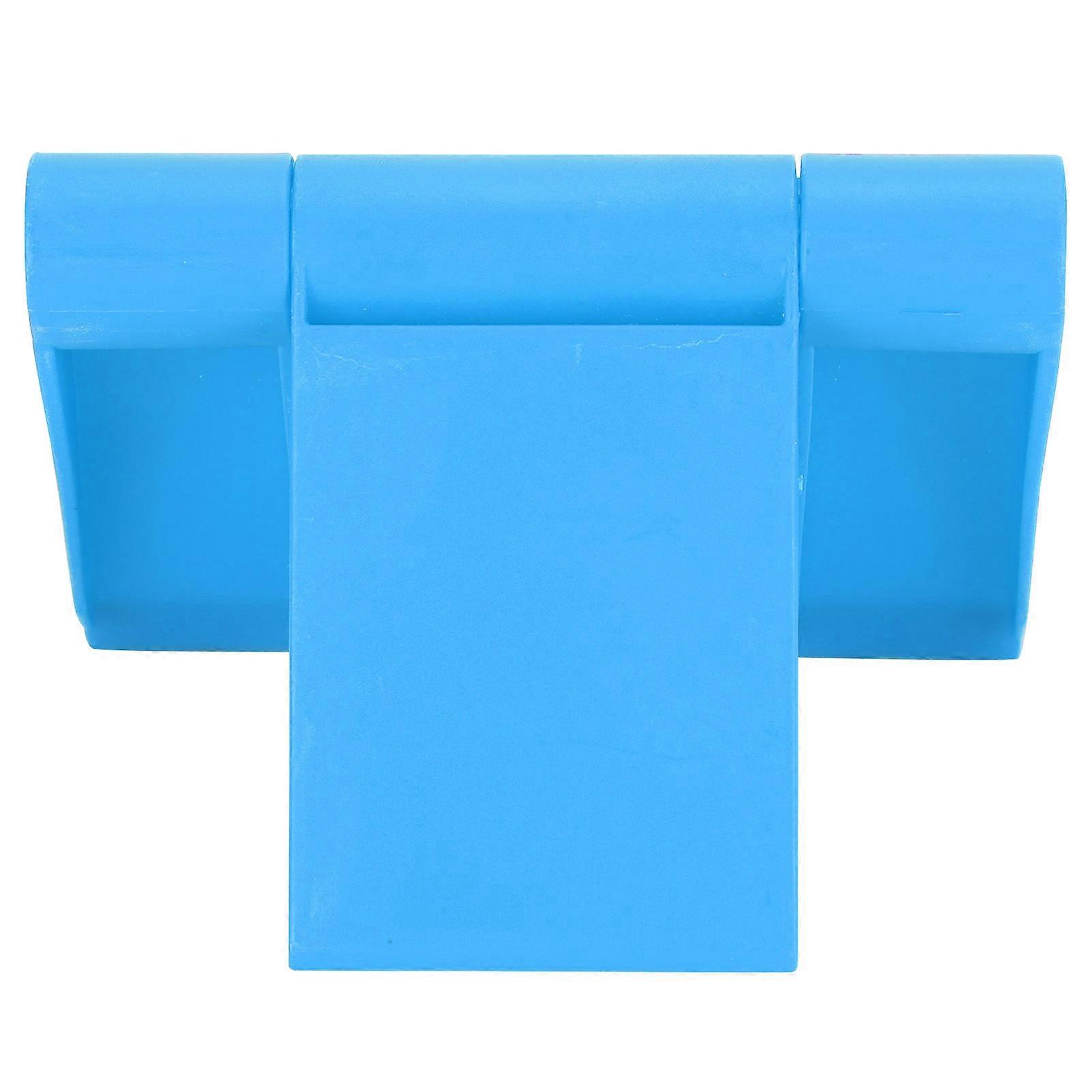 Multifunctional Folding Phone Tablet Stand 7.7x9.5x1.9cm Blue