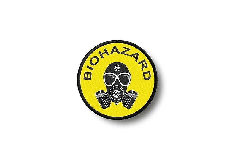Patch badge ecusson prints thermostick biohazard gas mask