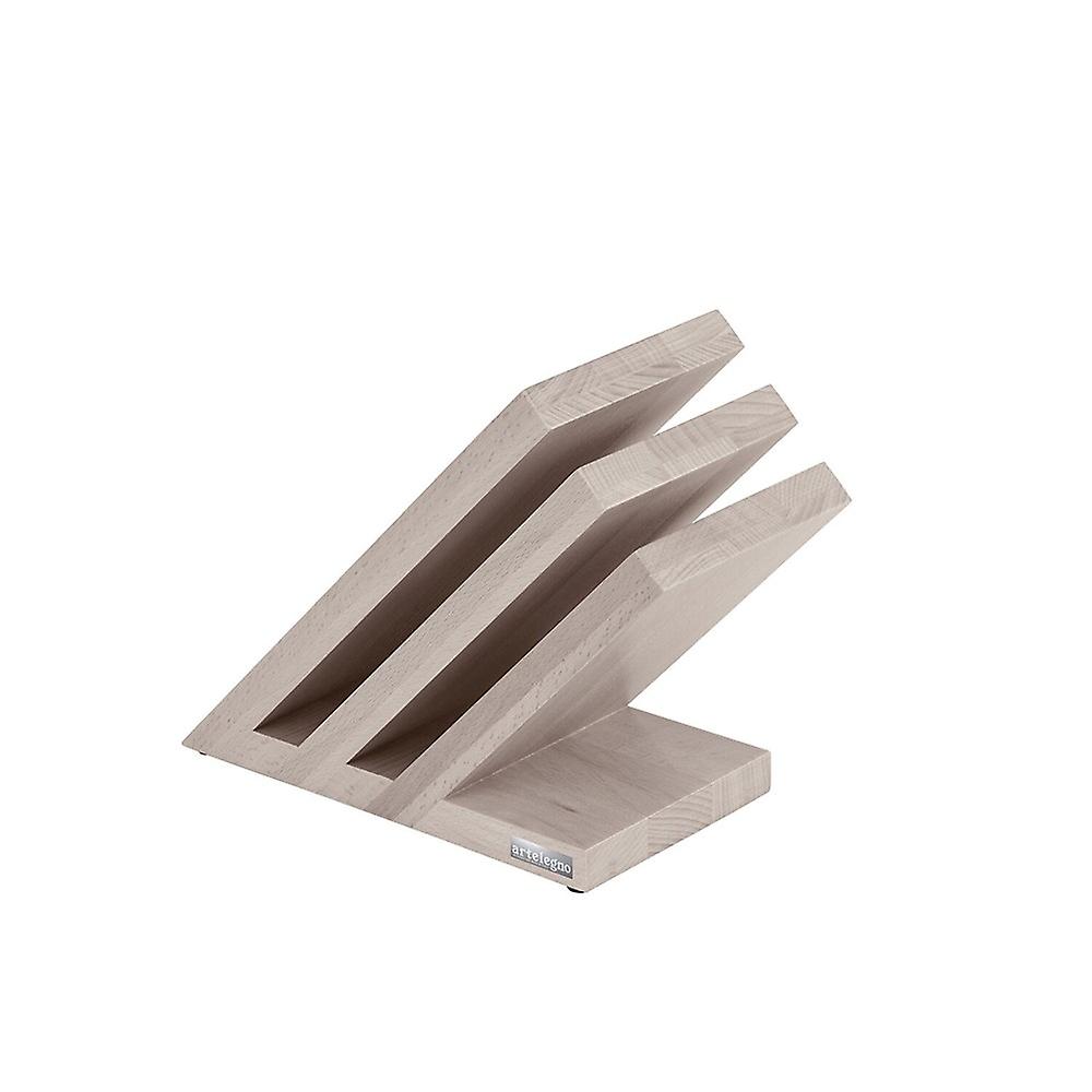ArteLegno 3-piece beech wood magnetic block AL08W