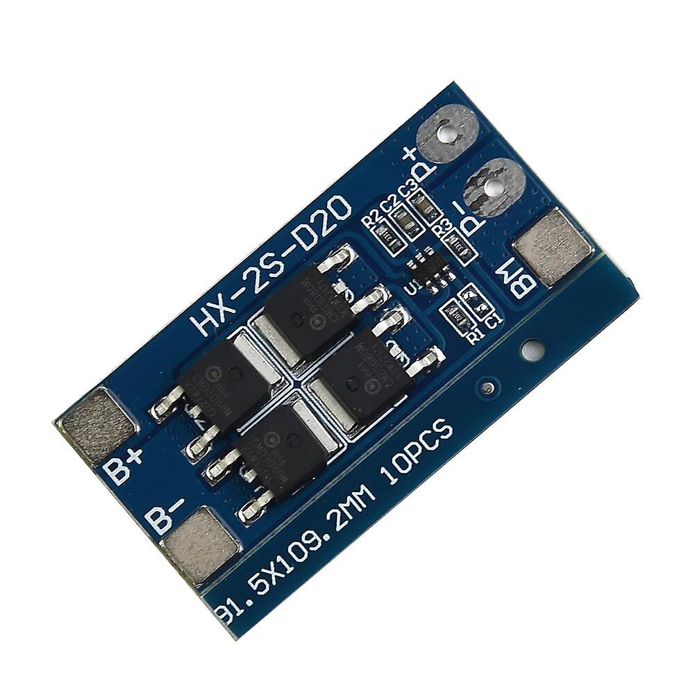 HX-2S-D20 2S 7.4V Lithium Battery Protection Board 13A Working Current 20A Protection Board for 12V Electronic Power Supply~11286