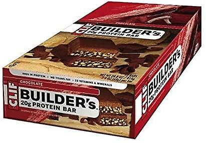 Clif Chocolate Peanut Butter Builder's Protein Bar 68g x12